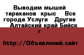 Выводим мышей ,тараканов, крыс. - Все города Услуги » Другие   . Алтайский край,Бийск г.